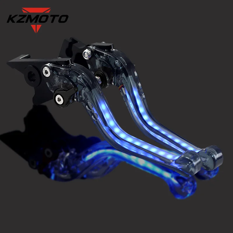 2023 NEW Motorcycle CNC Adjustable Always-on Signal Light Brake Clutch Lever Handles Grips For YAMAHA MT-03 MT03 MT 03 2015-2023