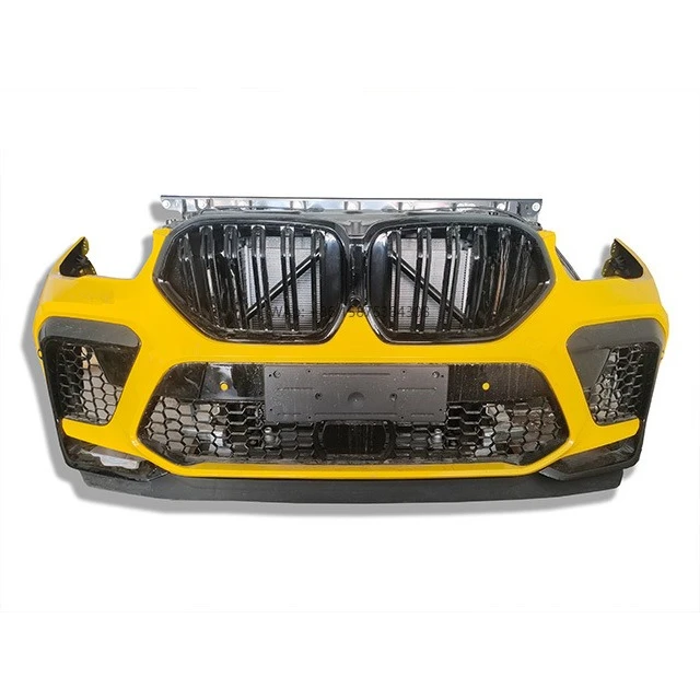 

High Quality Front Bumper Assembly with Grille and Radiator for X6 F96 G06 Durable Car Accessories