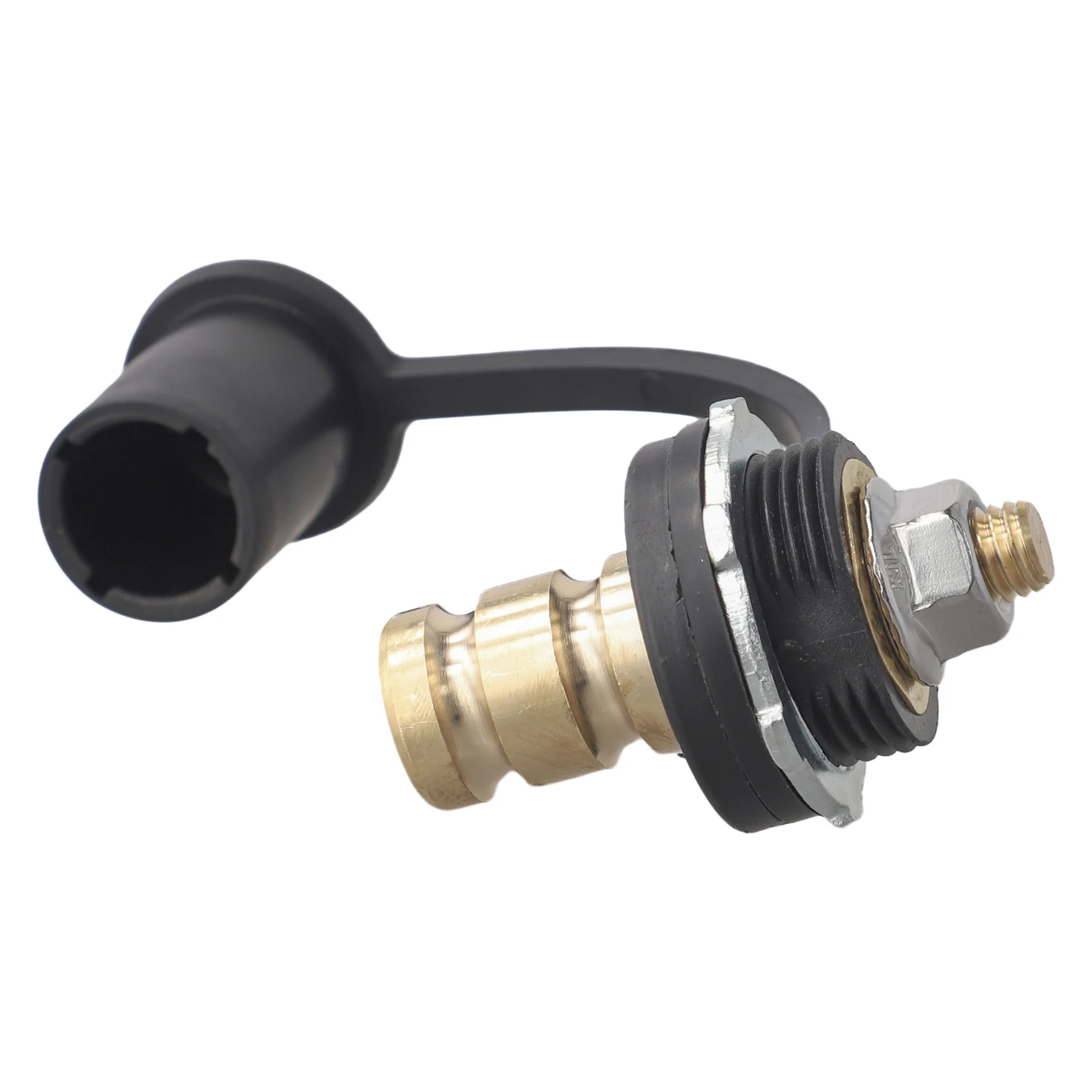 Heavy-Duty Brass Jump Post Straightforward Charging User-Friendly Access Battery Jump Start Connection Jump Starting
