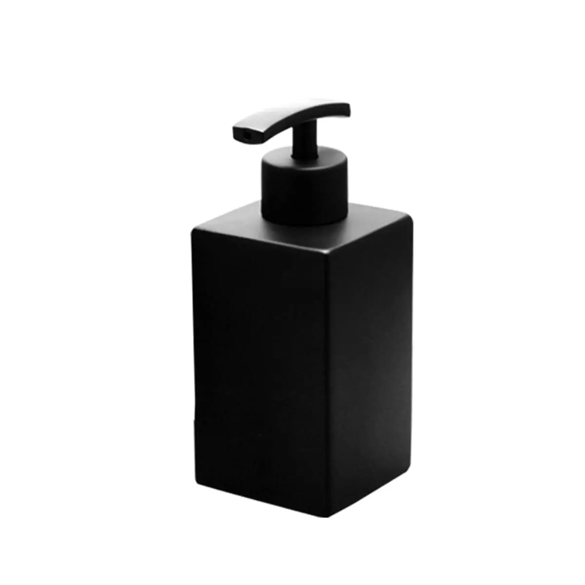 Soap and Lotion Dispenser Stainless Steel Black Tower Shampoo Dispensers Pump Bottle Bathroom Accessories Stainless Steel Pump