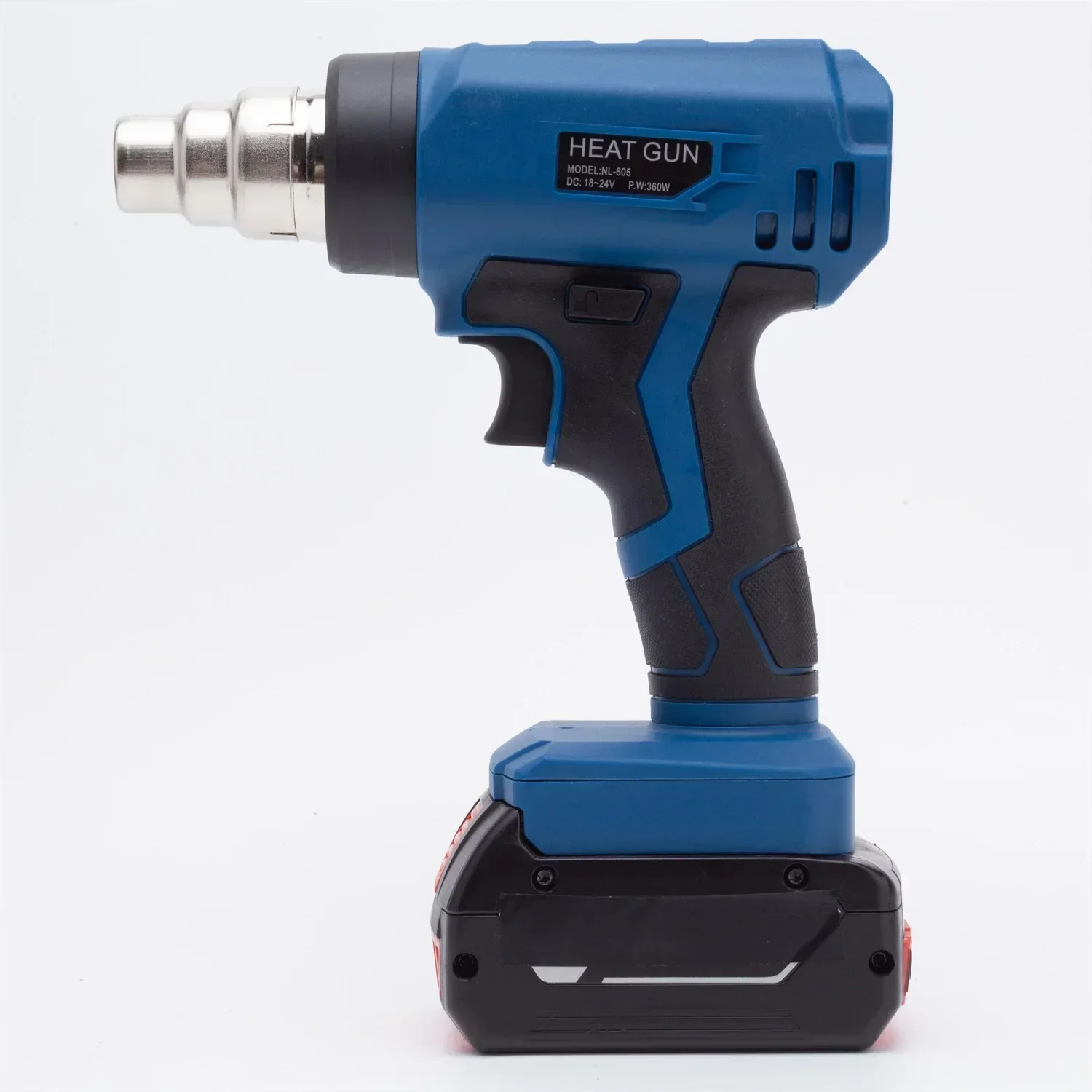 Cordless Electric Heat Gun For Bosch 18V Li-ion Battery Handheld Hot Air Gun Industrial Home DIY with 4 Nozzles(NO Battery )