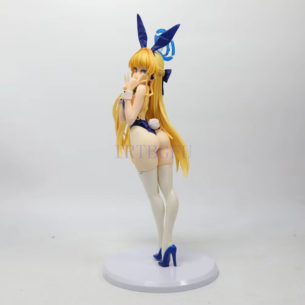 28 سنتيمتر الأزرق الأرشيف Asuma Toki 1/7 الأرنب فتاة ماكس مصنع شخصيات كرتونية بولي كلوريد الفينيل عمل الشكل لعبة أرقام نموذج جمع دمية #4