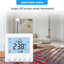 Tuya Smart Home Wifi Heating Thermostat Boiler Floor Heating Digital Temperature Controller Thermoregulator Alexa Google Home