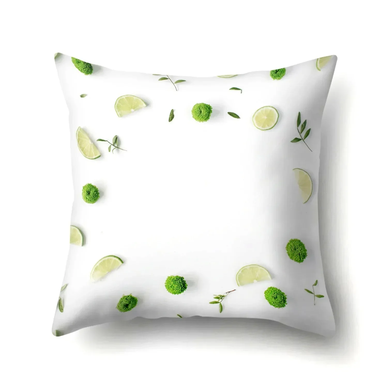 2024 Simple style floral print pillow cover home decoration living room sofa cushion cover office chair bedroom room decoration