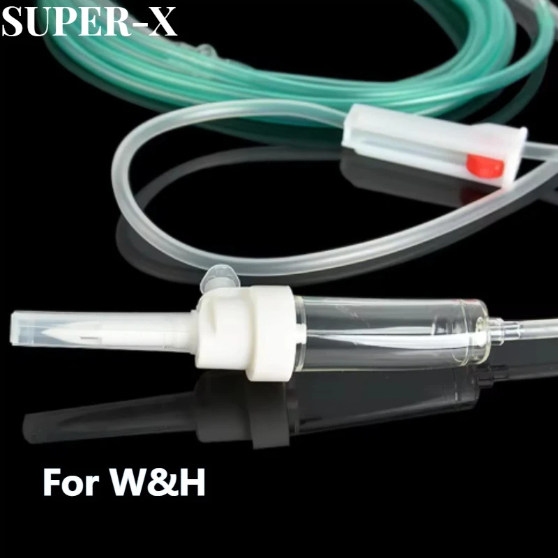 

10 шт. RXMDS зубной имплантат заподлицо шланг для орошения полости рта одноразовый для W & H для охлаждения при хирургии имплантата стоматологические расходные материалы