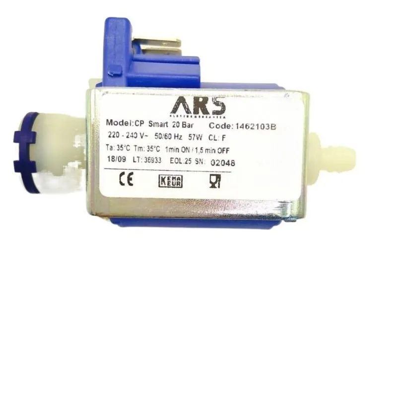 CP SMART Solenoid Plunger Pump 57W 20Bar Self‑Priming Water Pump For Coffee Machine Replacement Part