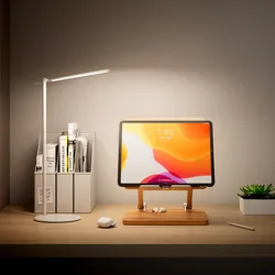 Universal Wood Desktop Tablet Stand Metal Adjustable Foldable Holder for iPad Pro Air Mini 11 12.9 Samsung Xiaomi Huawei Support