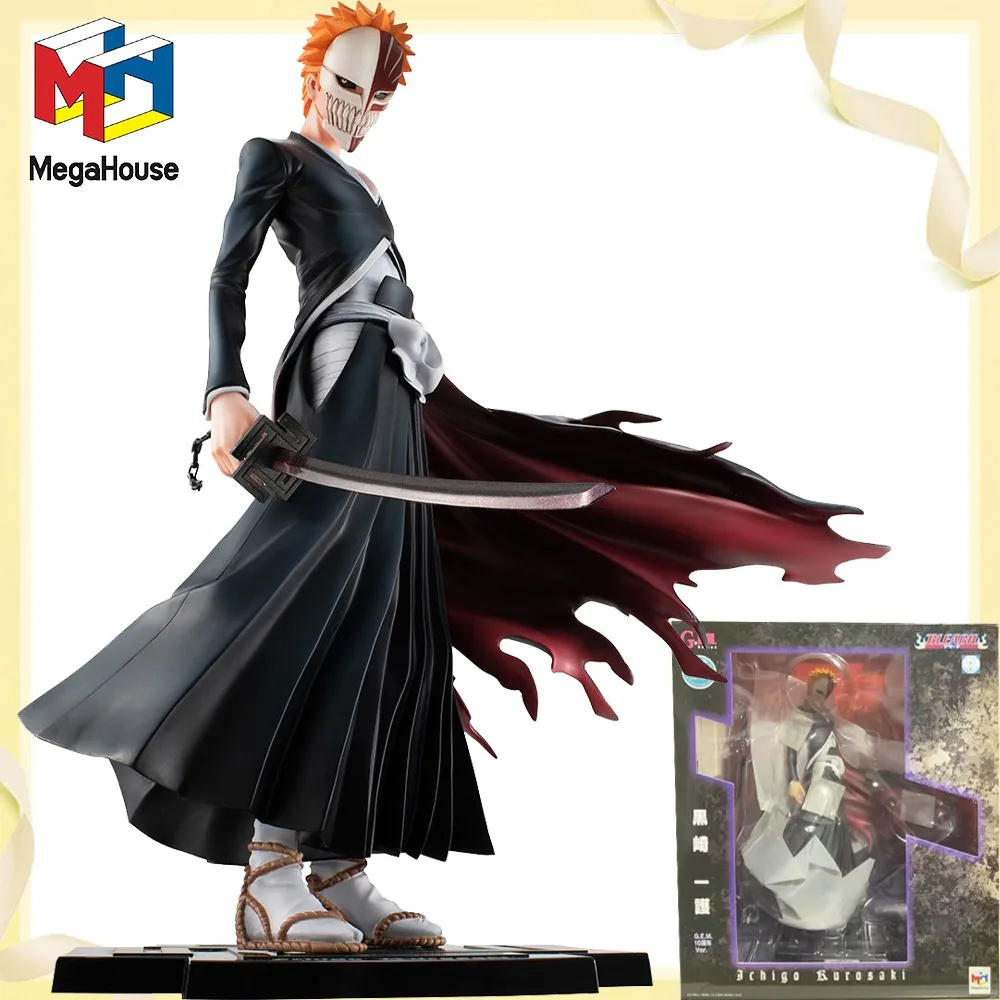 

100% Original Genuine MegaHouse Kurosaki Ichigo Anime Figure Model Decoration Character Collection Toy Birthday Gift