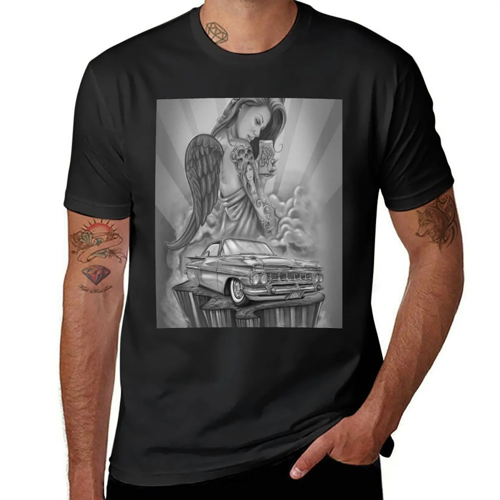 

CHICANO STYLE T-Shirt Luxury man man t shirt anime tshirt cheap stuff clothes for men