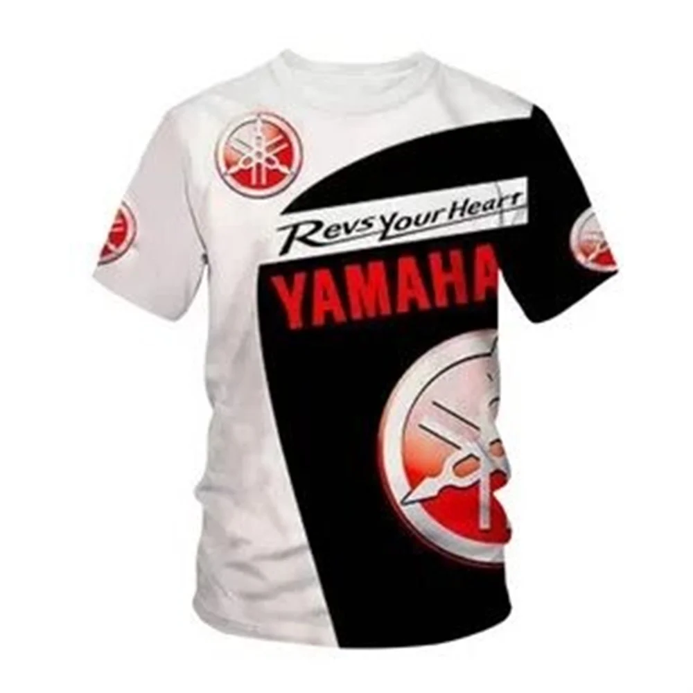 

Hot-selling Yamaha motorcycle racing suit, stylish men's outdoor street riding short-sleeved, loose-fitting top, 2026.