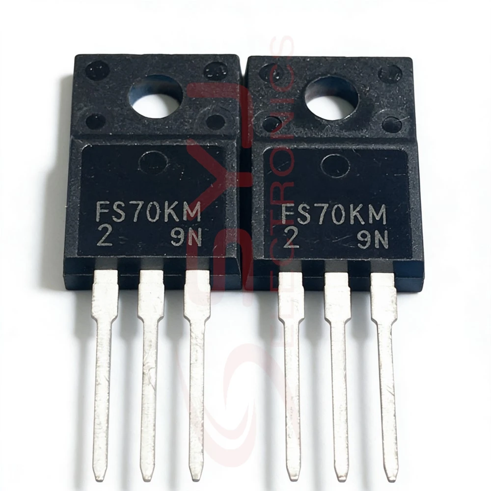 5PCS FS70KM-2 100V 70A FQPF22P10 100V -13.2A SFS9614 250V 1.27A MURF2060CTR 600V 20A SBT80-06J 60V 8A SVF9N90F 900V 9A TO-220F