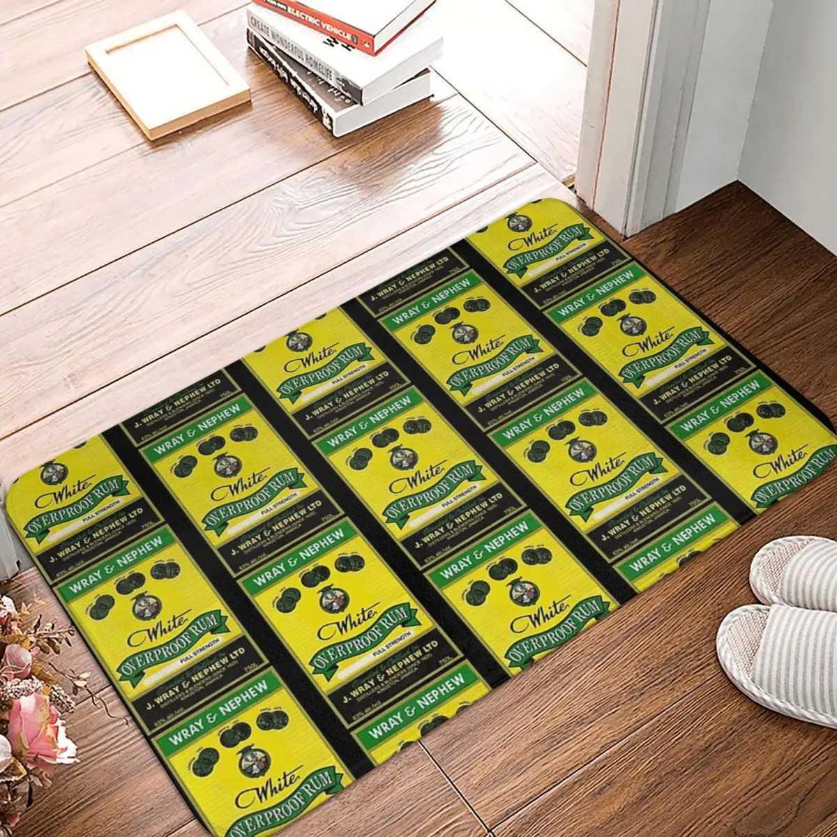 Wray And Nephew Doormat Rug Carpet Mat Footpad Polyester Anti-slip Antiwear Front Room Corridor Kitchen Bedroom Balcony Toilet