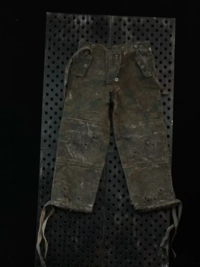 1/6 Scale Soldier Make Old Pants Model for 12''Waste Soil Style