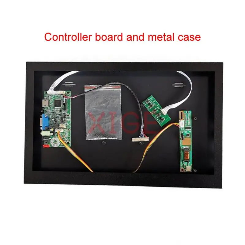 Imagem -04 - para Lp154wx2 Lp154wx5 Lp154wx4 Faça Você Mesmo Kit Lvds 30 Pinos 15.4 1280*800 1ccfl Display Lcd 58c Controlador Placa de Unidade Mais Caixa de Metal