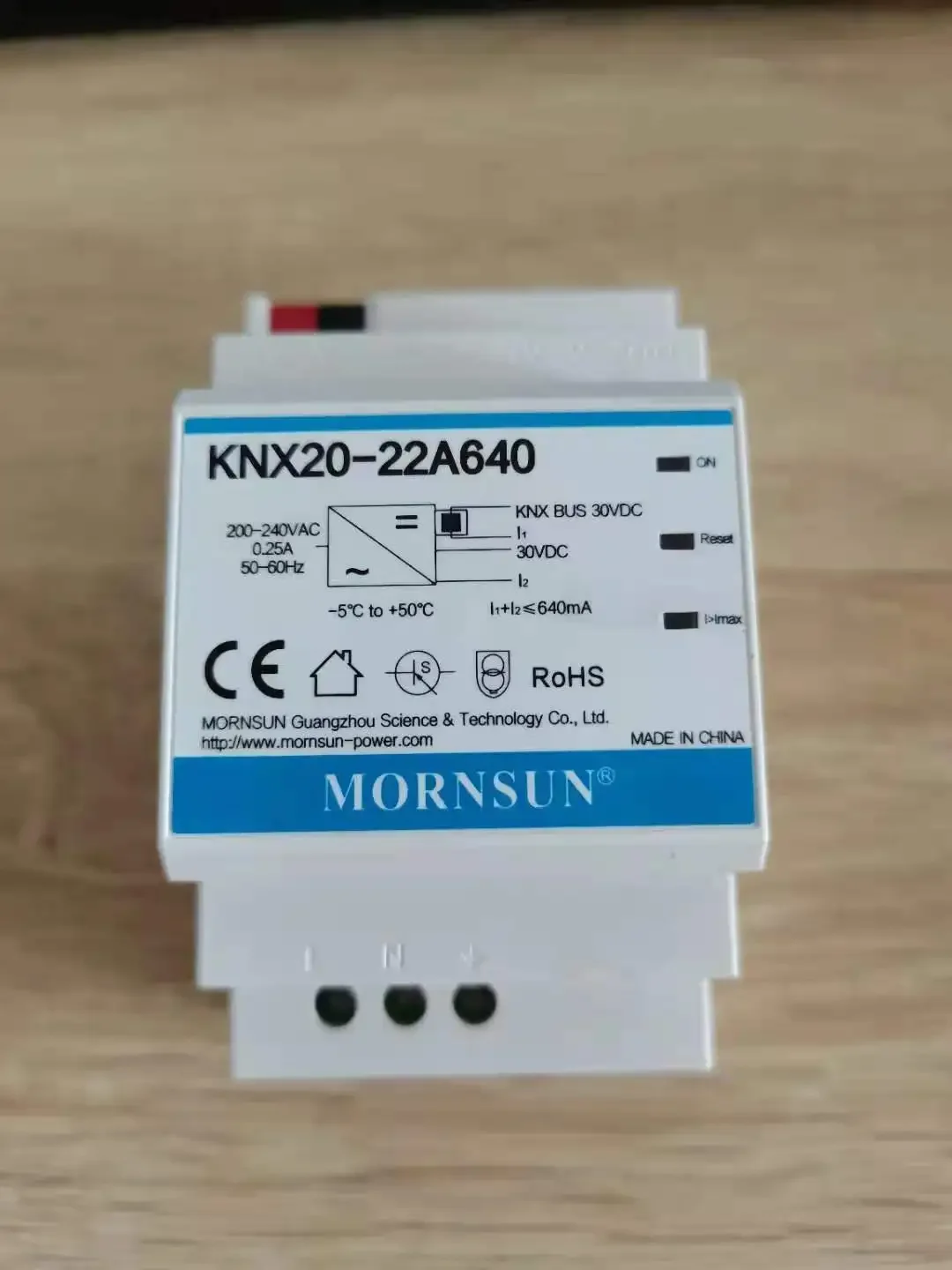 KNX20-22A640 Zasilacz magistrali AC-DC KNX 19.2W 30V640mA Izolacja 4KV