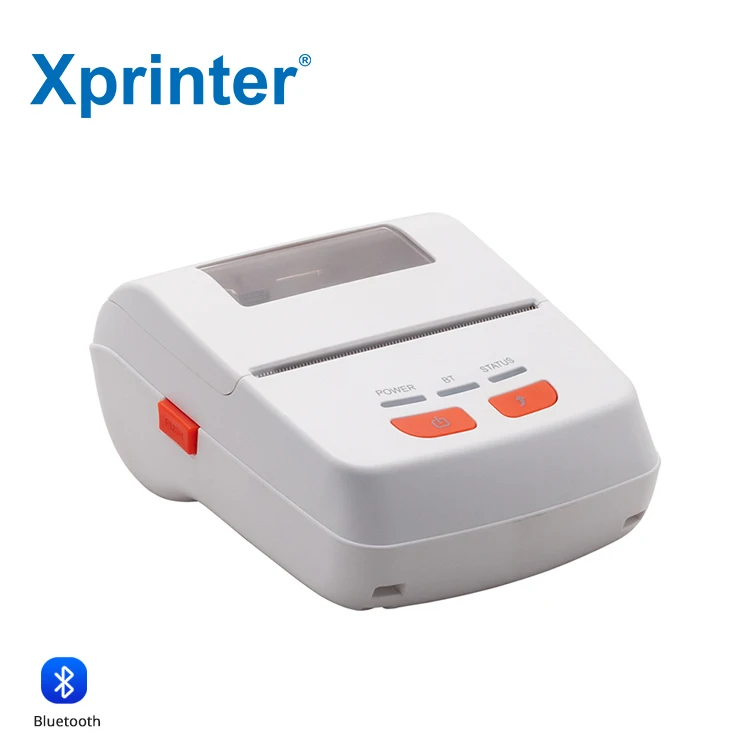 80mm Small Mini Receipt Ticket Printer Xprinter XP-P801A Handheld Portable Printer Wireless Inkless Printing Battery 2550mAh