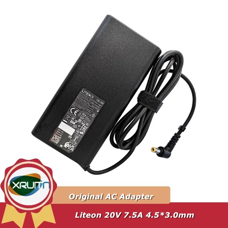 

Original Liteon PA-1151-76 AC Adapter 20V 7.5A 150W for Clevo NP50PNK NP70RNJS GIGABYTE G5 KF G5 KF5 System76 Gazelle 18 17U70Q