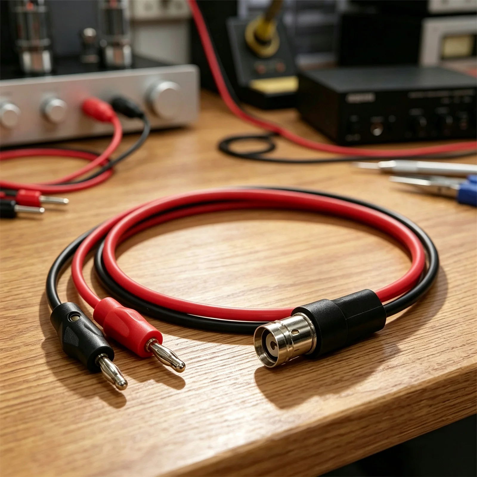 ~BNC for breakout Cable BNC~ Female To Banana ~Cable Test Leads for breakout ~Cable For Multimeter Test Leads ~BNC