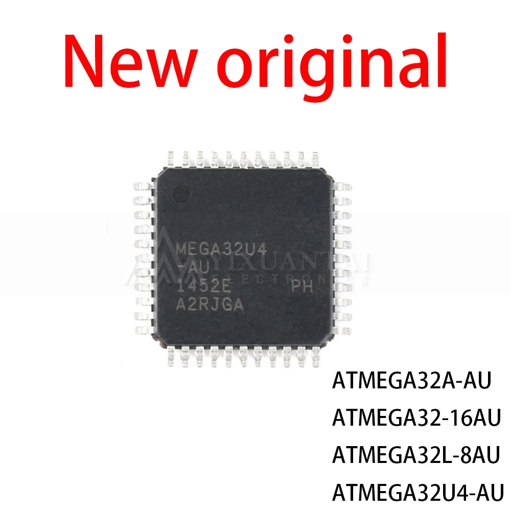 (10piece)100% New original ATMEGA32-16AU ATMEGA32U4-AU ATMEGA32L-8AU ATMEGA32 16AU ATMEGA32A AU ATMEGA32L 8AU QFP-44 Chipset