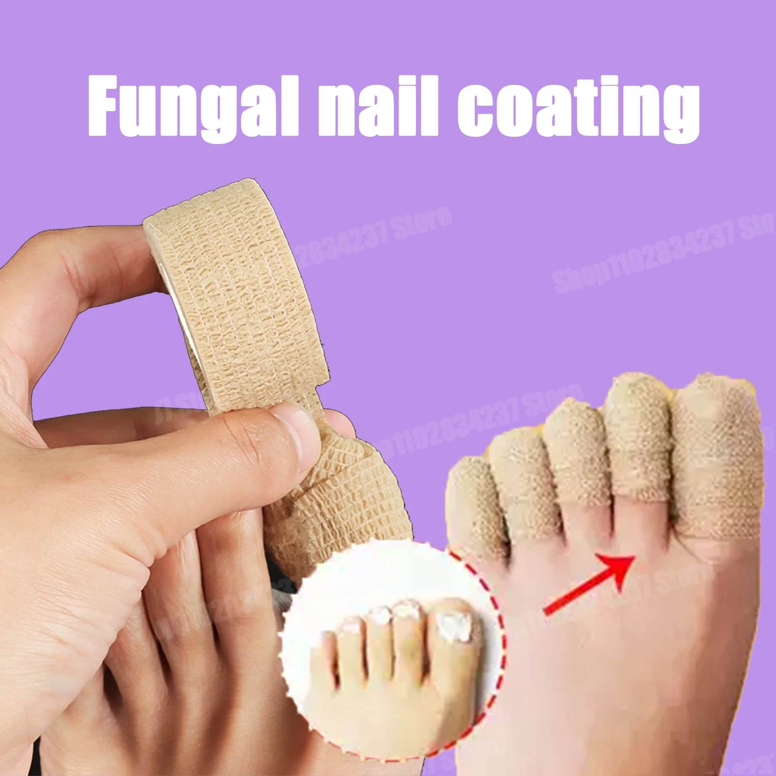 

11Fungal лак для ногтей, покрытие для ногтей, защита пальцев, защита ног и пальцев, самоклеящаяся повязка, защита пальцев и пальцев