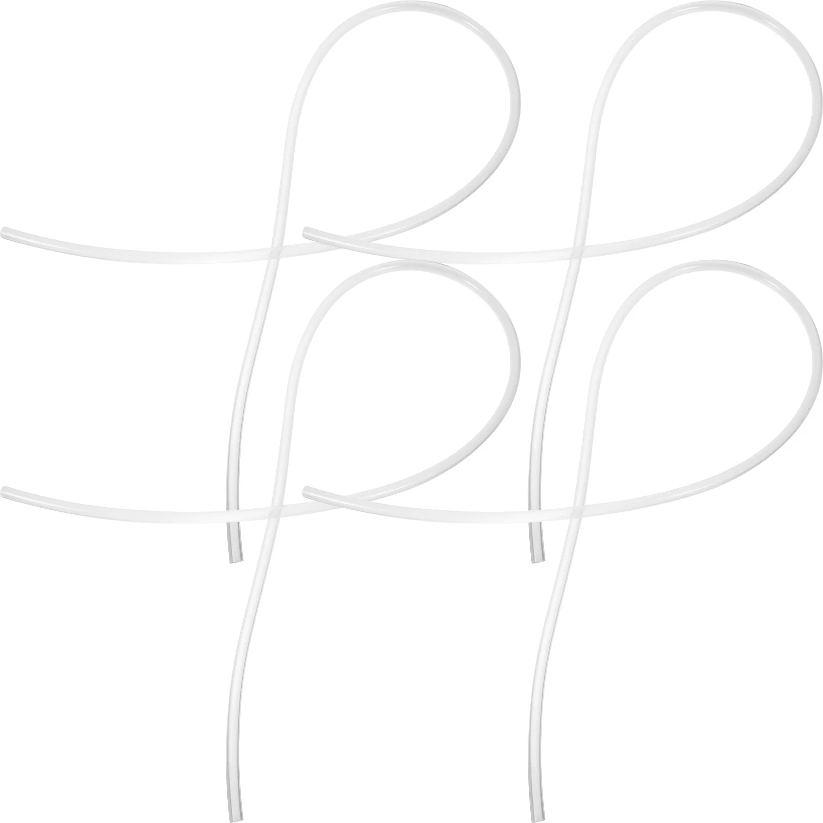 

4pcs Silicone Tubing 6mm*8.5mm 1M Soft Hose for Water Dispenser Pump Bottle Pipe Replacement Electric Appliances Parts