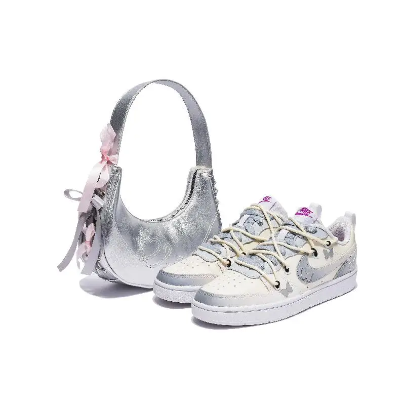 

【Настроить】Nike Court Borough Series Обувь для скейтбординга Женские кроссовки DQ5979-100