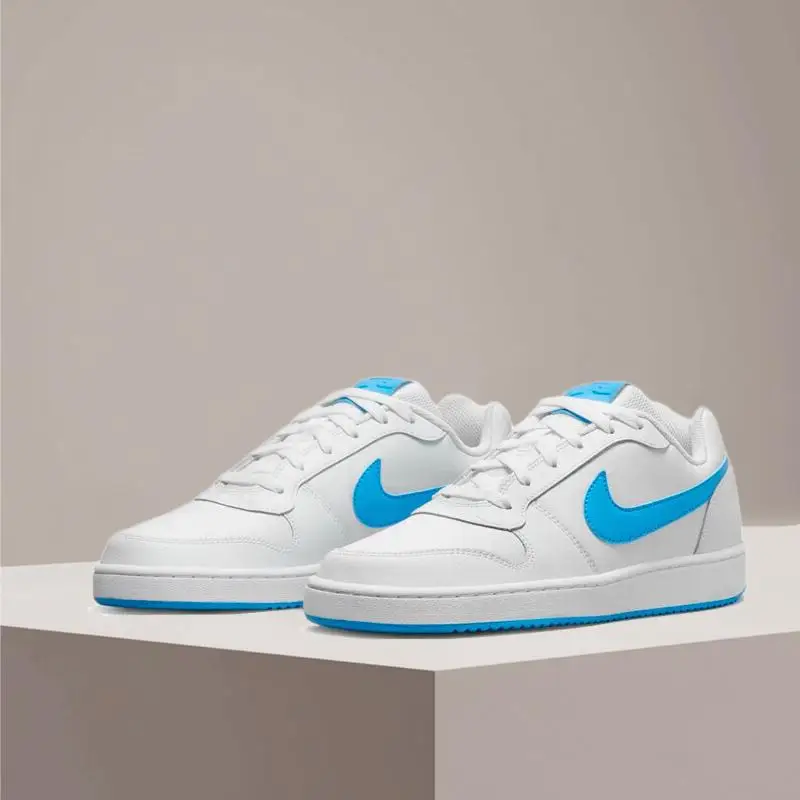 Nike Ebernon Low-Top Classic Comfort Slip-Resistant Cushioning Durable Everyday Unisex Skate Shoes AQ1775-102