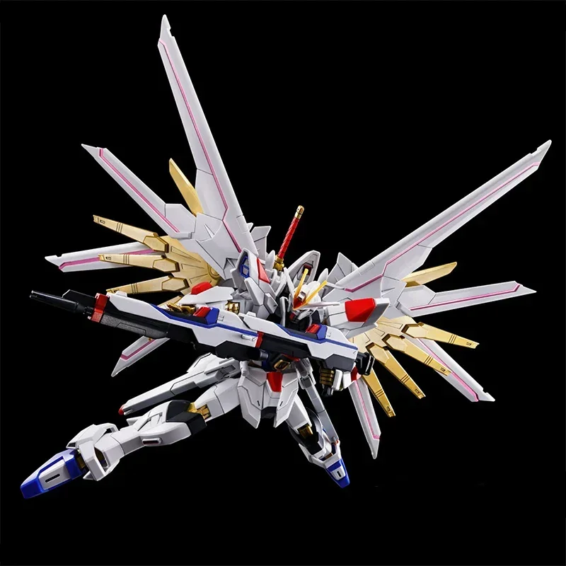 In Stock BANDAI Genuine Original HG Extraordinary Strike Freedom Gundam Action Anime Figure Collectible Doll Statuette Ornament