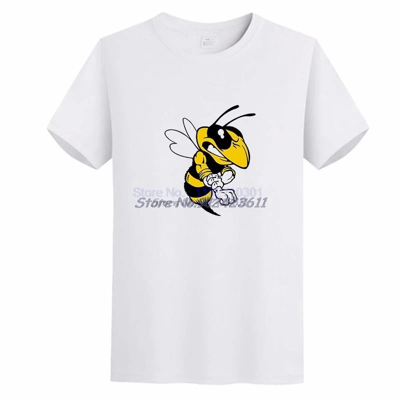 Angry Bee Funny Comic Slogan Harajuku Graphic T Shirts Cotton Short Sleeve T-Shirt Streetwear Tees Tops Mens Print T Shirt