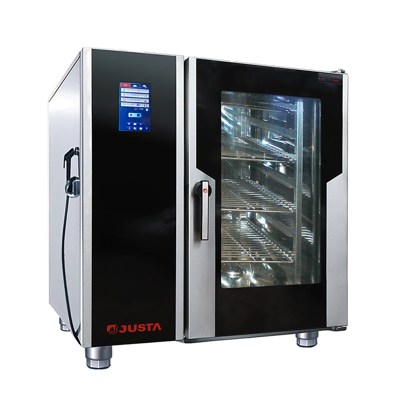 6/10 Trays Combi Steam Oven Professional Combi Oven with Cooking and Baking Function for Restaurant