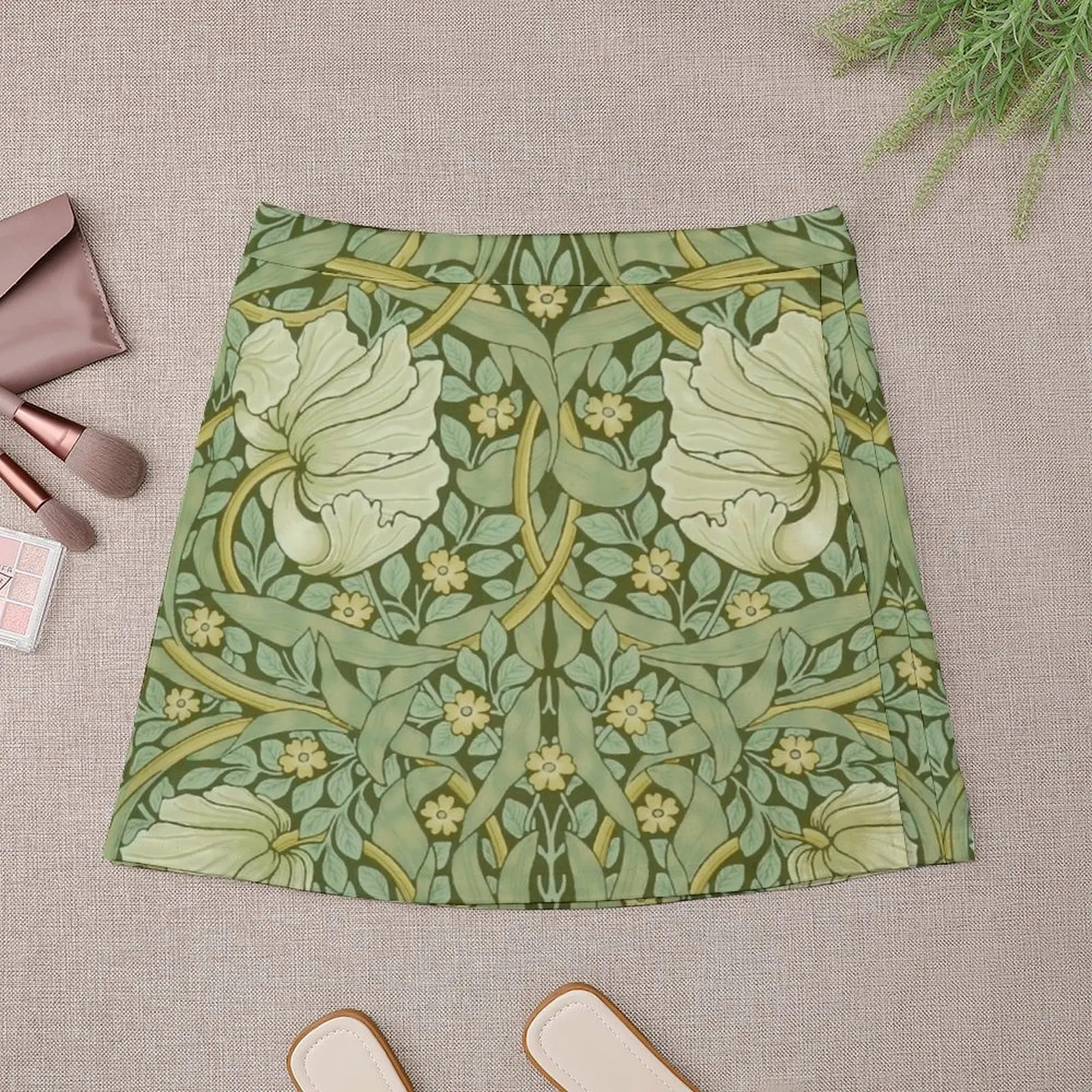 William Morris Pimpernel 5. Mini Skirt korean skirt new in dresses Mini Skirt
