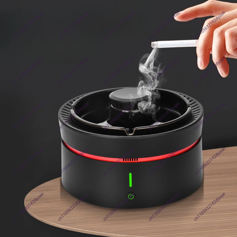 Fashion Multifunctional Anion Ashtray Air Purifier Household Small Office Smoke Removal Dust Removal