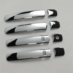 for NISSAN X-Trail XTrail T31 2008 2009 2010~ 2013 Car Accessories ABS Chrome Door Handle Car door wrist Cover trim