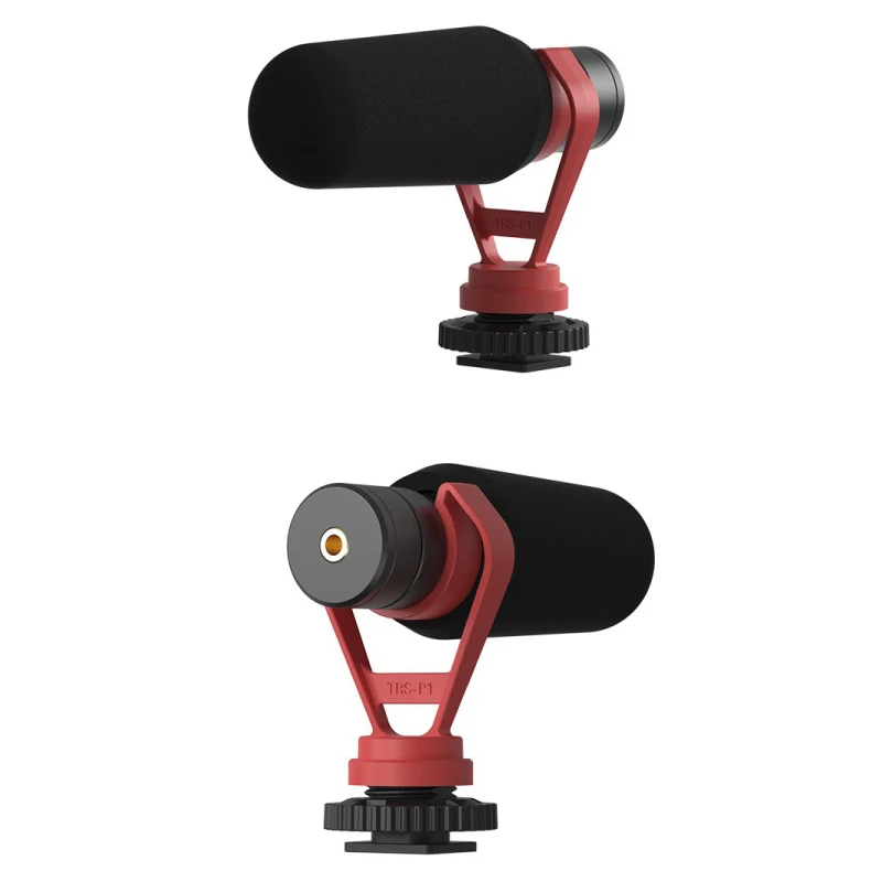 NUNAVO ميكروفون بندقية فيديو مدونة فيديو بودكاست مكثف ميكروفون مقابلة لـ insta360 ace/rs/one r/dji pocket3/osmo action2/3/4/5pro/6