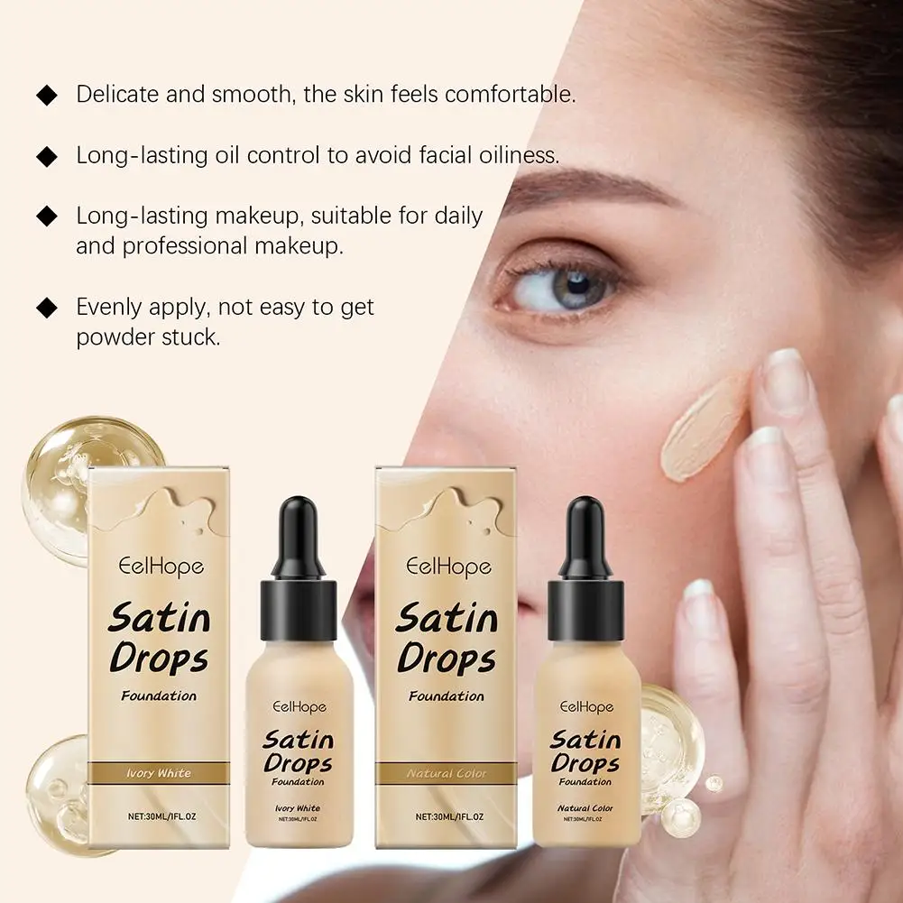 2 Colors Liquid Concealer Matte Moisturizer Lasting Full Coverage Invisible Acne Scars Dark Circles Matte Foundation Base Makeup