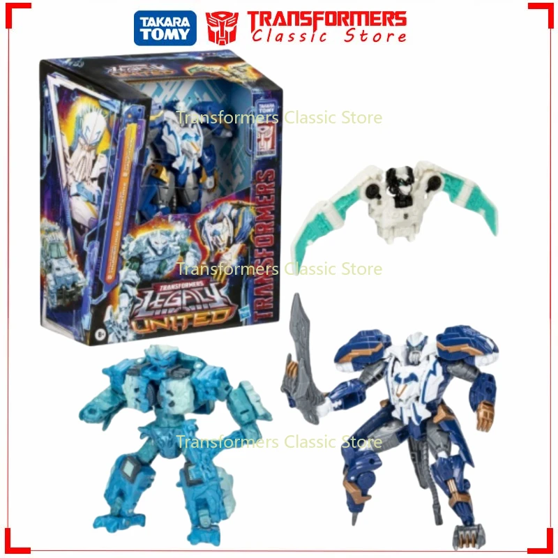 In magazzino Classic Legacy United Leader Class Star Raider Thundertron Nightstrike Calcitron Cybertron Autobots Action Figures