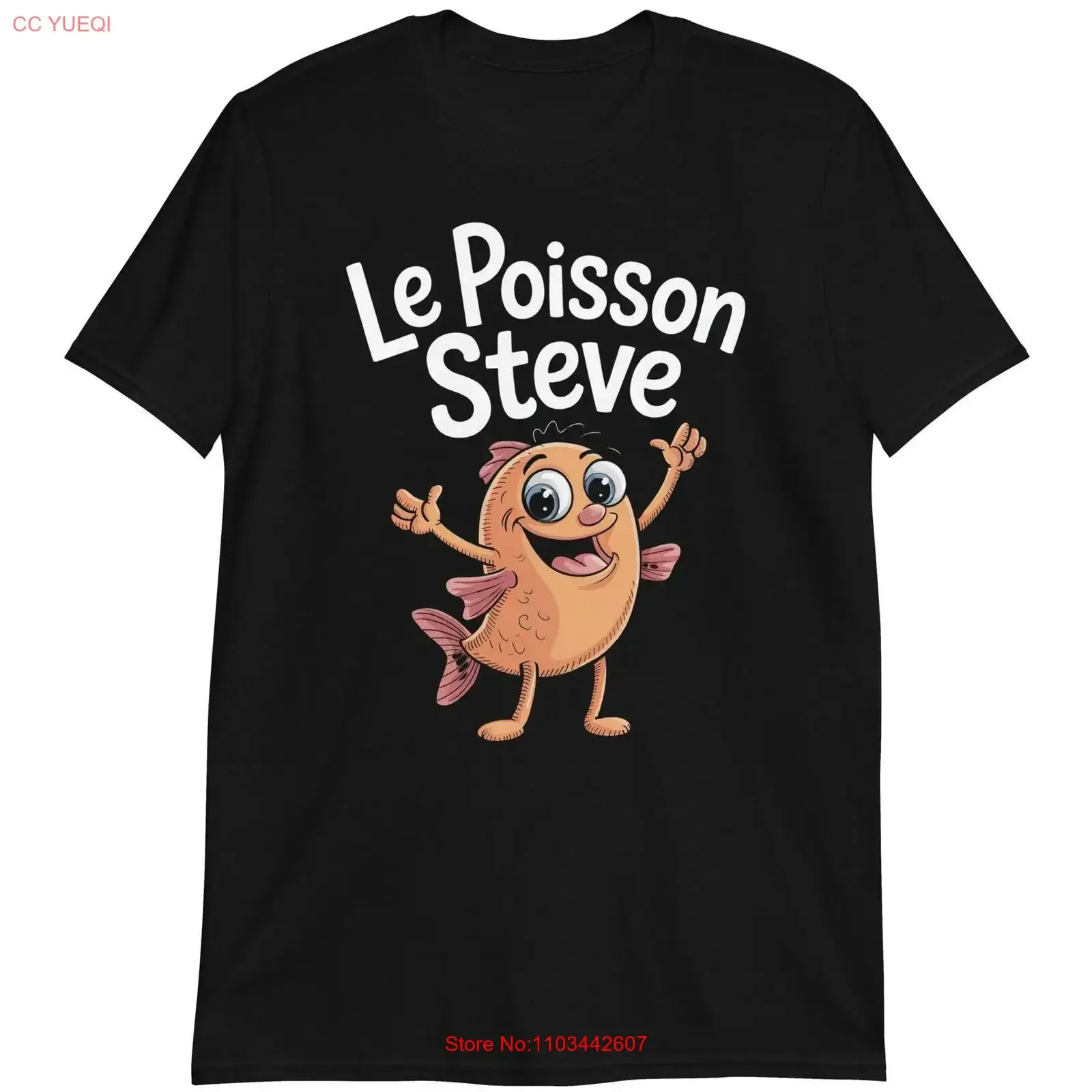 Футболка Le Poisson Steve, забавный повседневный топ с мемами для винтажного стираного слегка графического топа для повседневной носки, дышащий унисекс Футболка Le Poisson Steve, забавный повседневный топ с мемами для винтажного стираного слегка графического топа для повседневной носки, дышащий унисекс