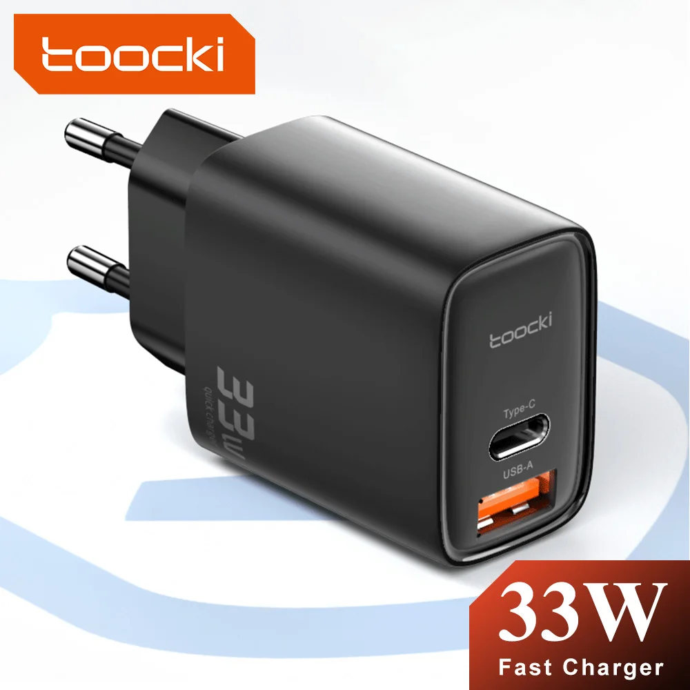 Cargador USB Universal de carga rápida 3,0 4,0, adaptador de carga rápida QC 3,0 de 33W, cargador de pared para teléfono móvil iPhone, Samsung y Xiaomi
