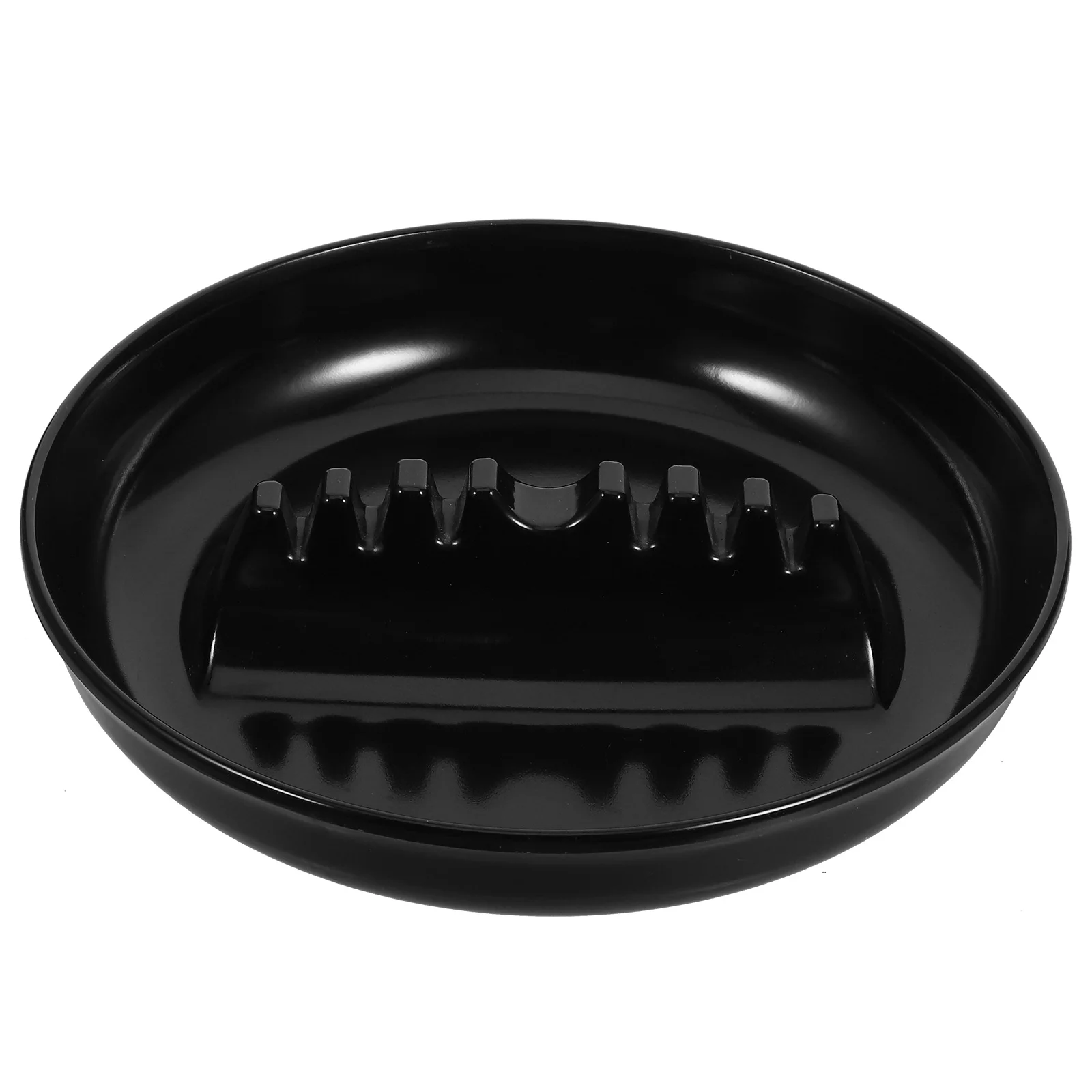 منفضة سجائر السيارة 7 فتحات مستديرة قوية غير قابلة للتشوه من البلاستيك منفضة سجائر داخلية وخارجية للسجائر في الفناء للاستخدام المنزلي في الهواء الطلق #3