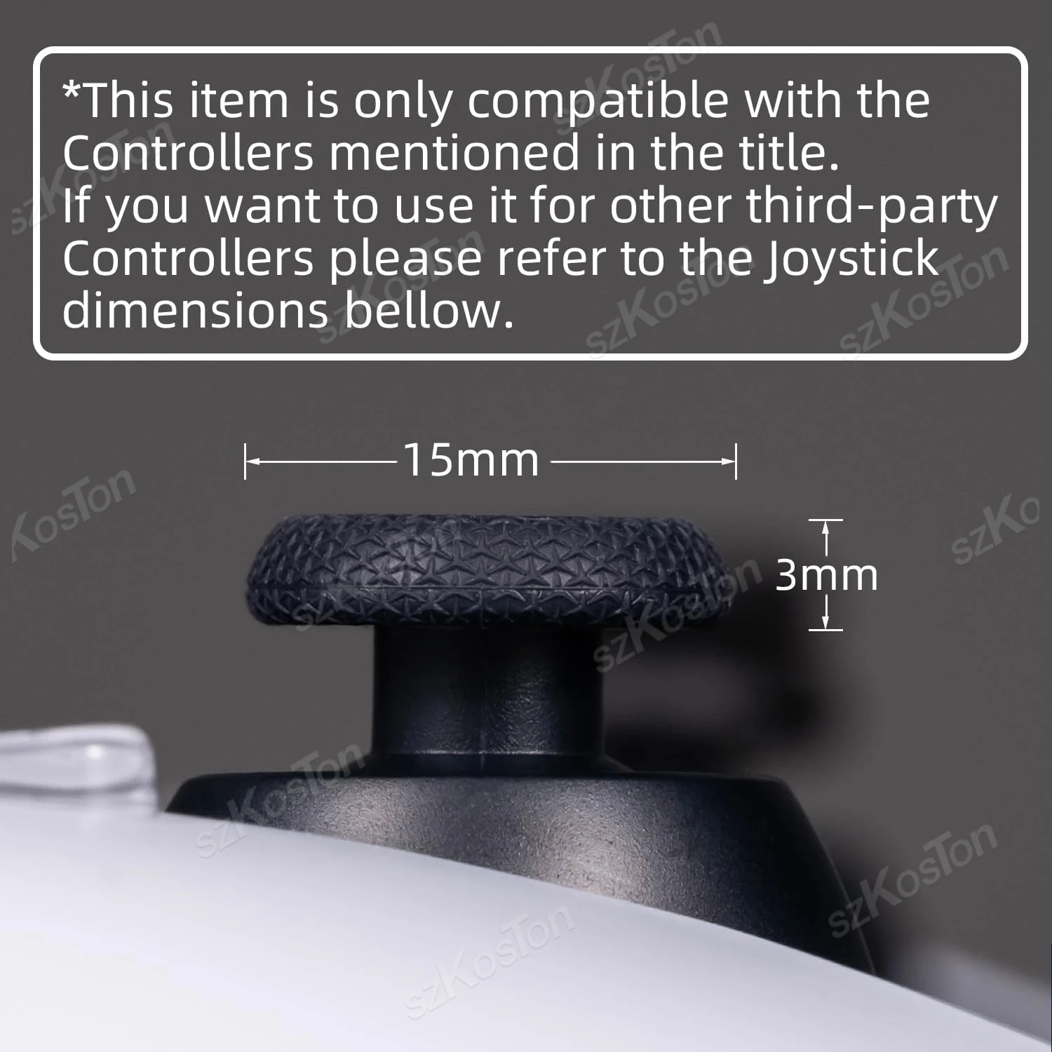 6PCS จับจอยสติ๊กป้องกันสําหรับ PlayStation Portal เกมคอนโซลคอนโทรลเลอร์ Thumb Grip Caps สําหรับ PS Portal อุปกรณ์เสริม