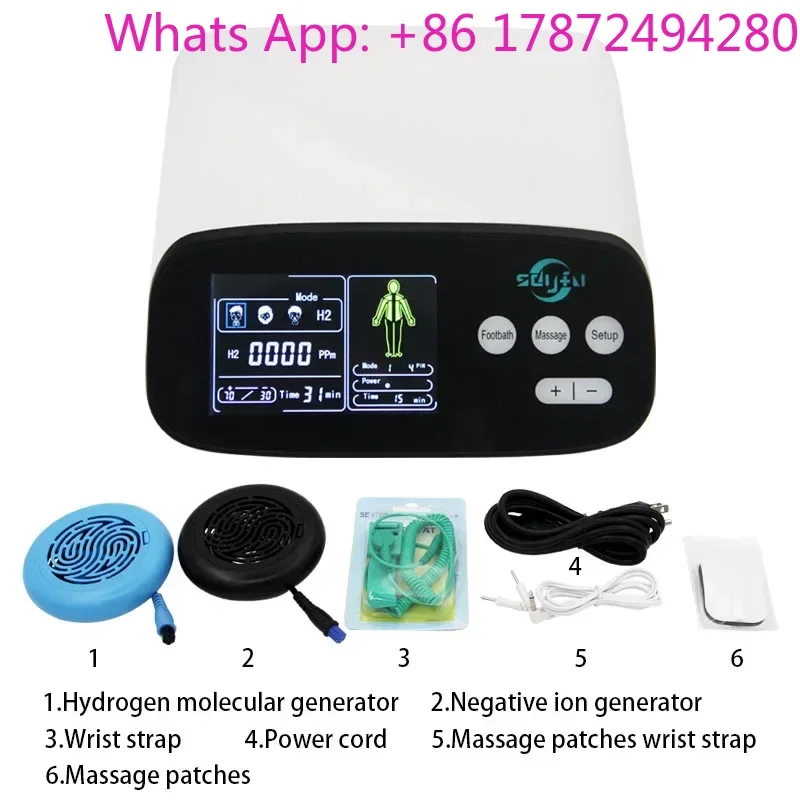 Household Foot Spa Footspa Device, Molecule Cleansing Detox Foot Bath for Foot Health
