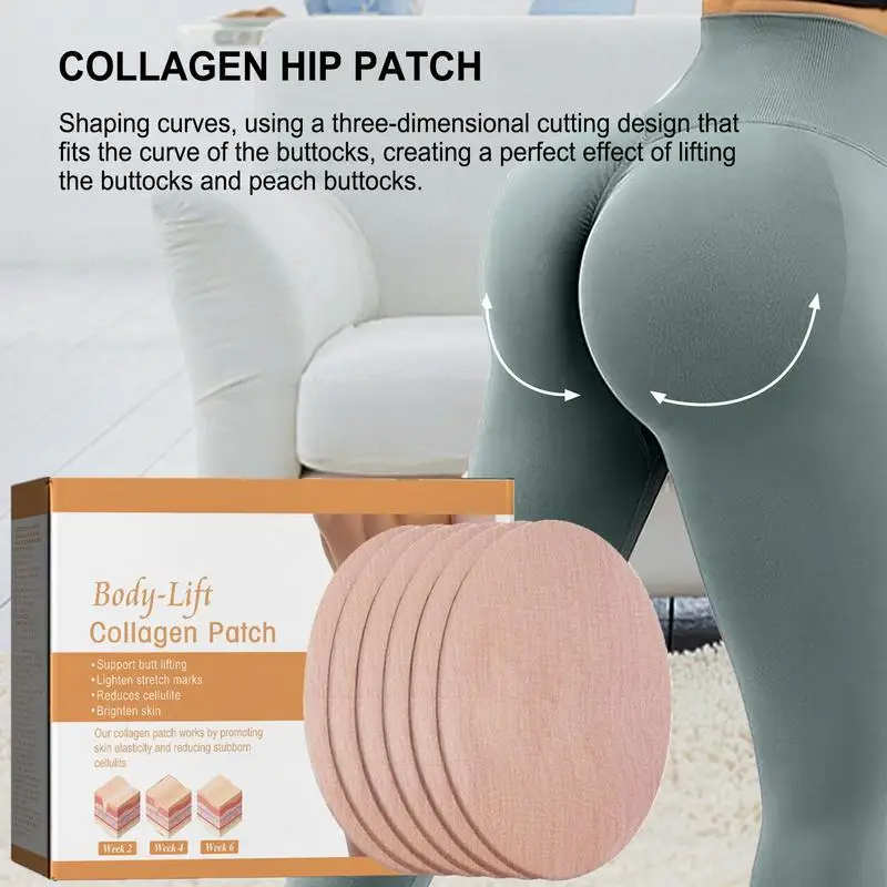 Breathable Butt Lift Shaping Patch Moisturizing Firming Skin Quickly Strengthen Hip Up Massage Buttocks Stickers Shaping Product