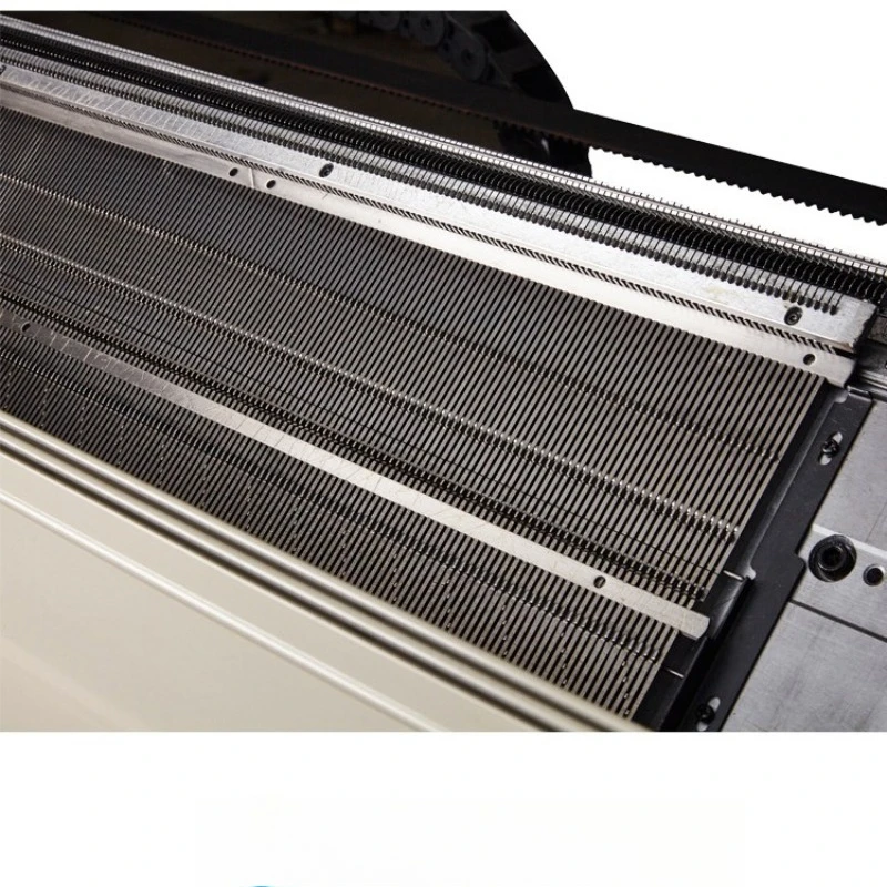 Fully automatic computerized flat knitting machine, computerized knitting machine, knitting machine, dual system, sweater