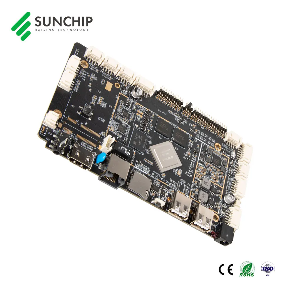 Android Mainboard RK3288 2-16G memory RS232 USB LVDS EDP Multiple interface Smart Android 9.0 or above motherboard