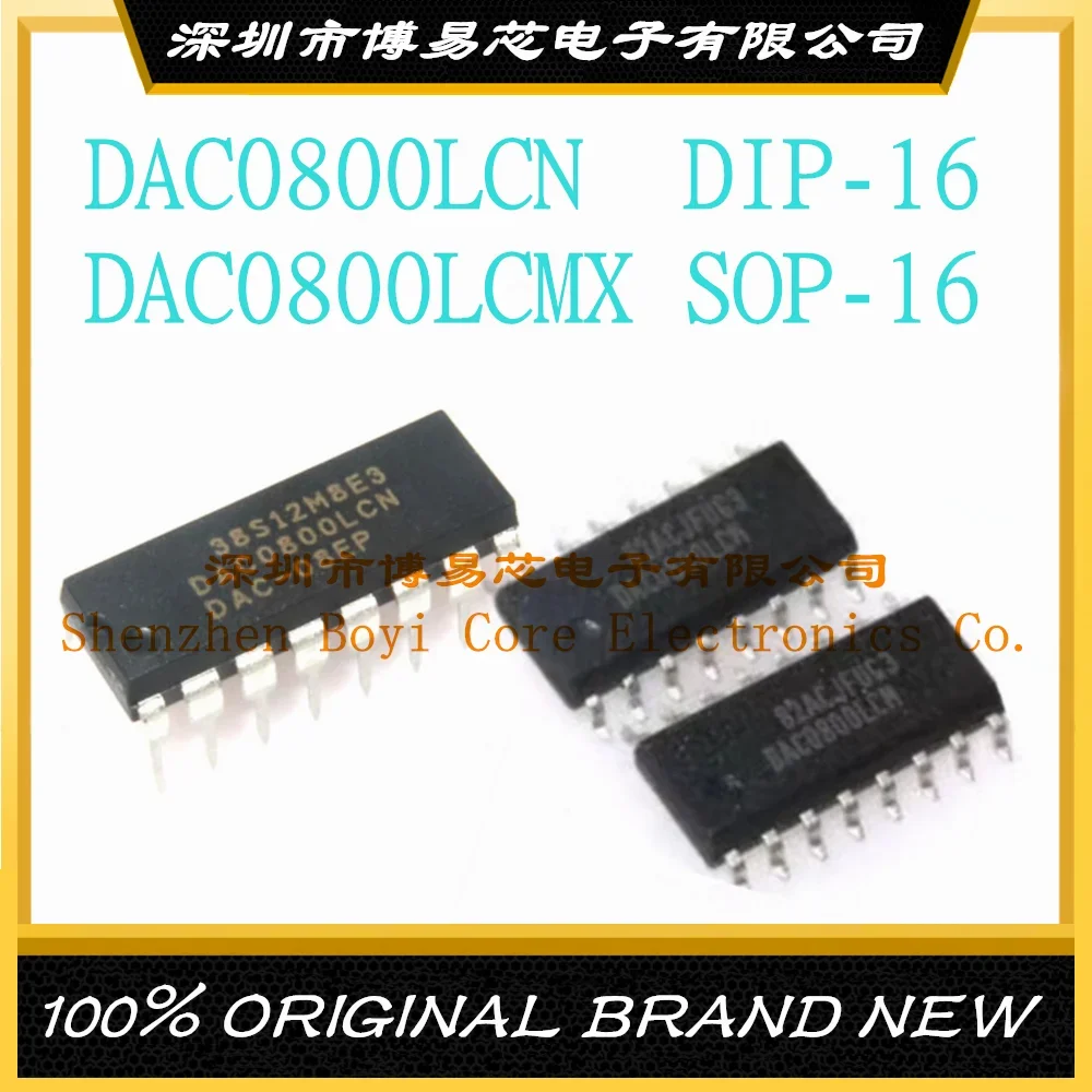 

DAC0800 DAC0800LCN Direct DIP16 DAC0800LCMX LCMX SOP16 SMD New Original Genuine