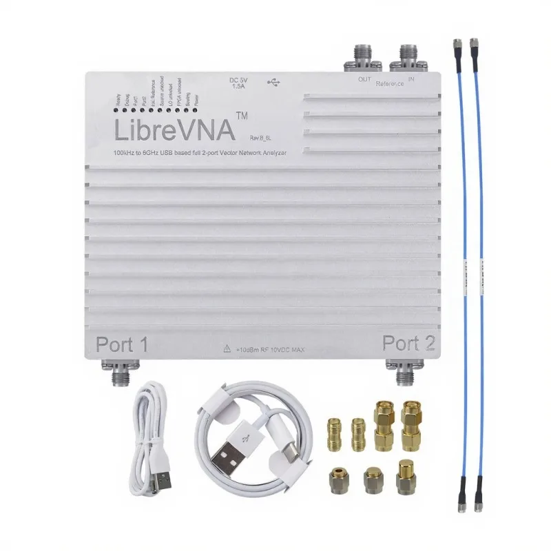 LibreVNA2026 100k-6GHz Dual Port Network Analyzer Antenna Impedance Matching Cable Filter