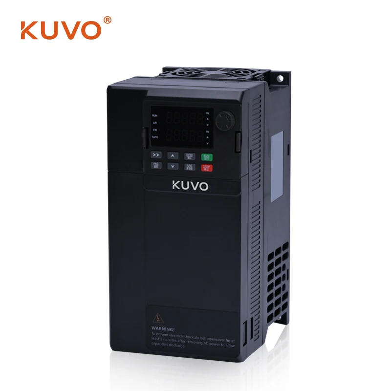 

KUVO 7.5KW Industrial Grade Inverter 380V Heavy Load Vector Motor Speed Controller Variable Frequency Drive (VFD)