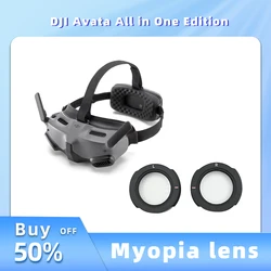 FOR DJI Avata Integrated Myopia Lens, Goggles Integra Customized Prescription Glasses for Astigmatism and Farsightedness
