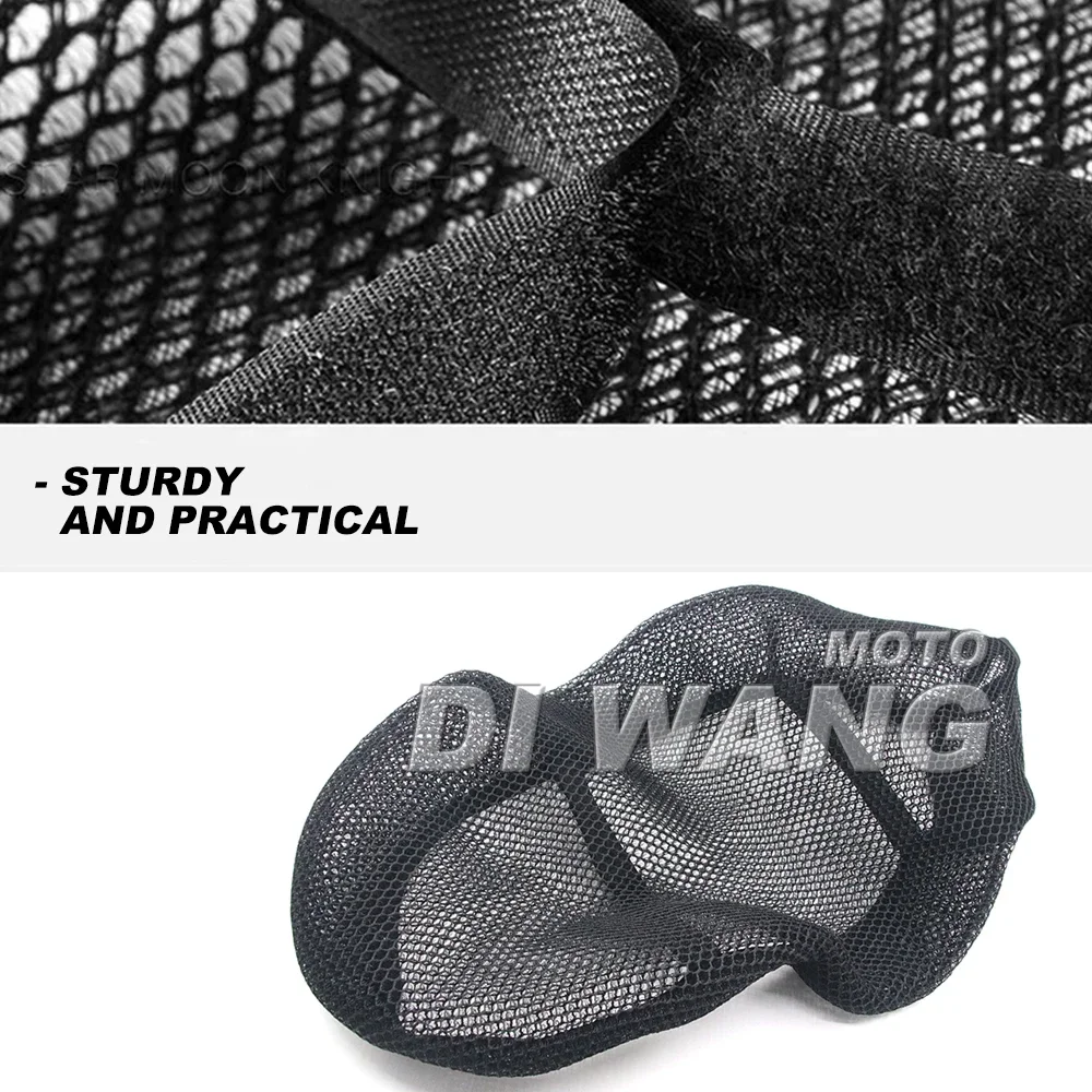 Motorcycle 3D Breathable Mesh Protective Seat Cover Heat Insulation Air Cushion Cover Non-slip for ZONTES 125M 350M 310M