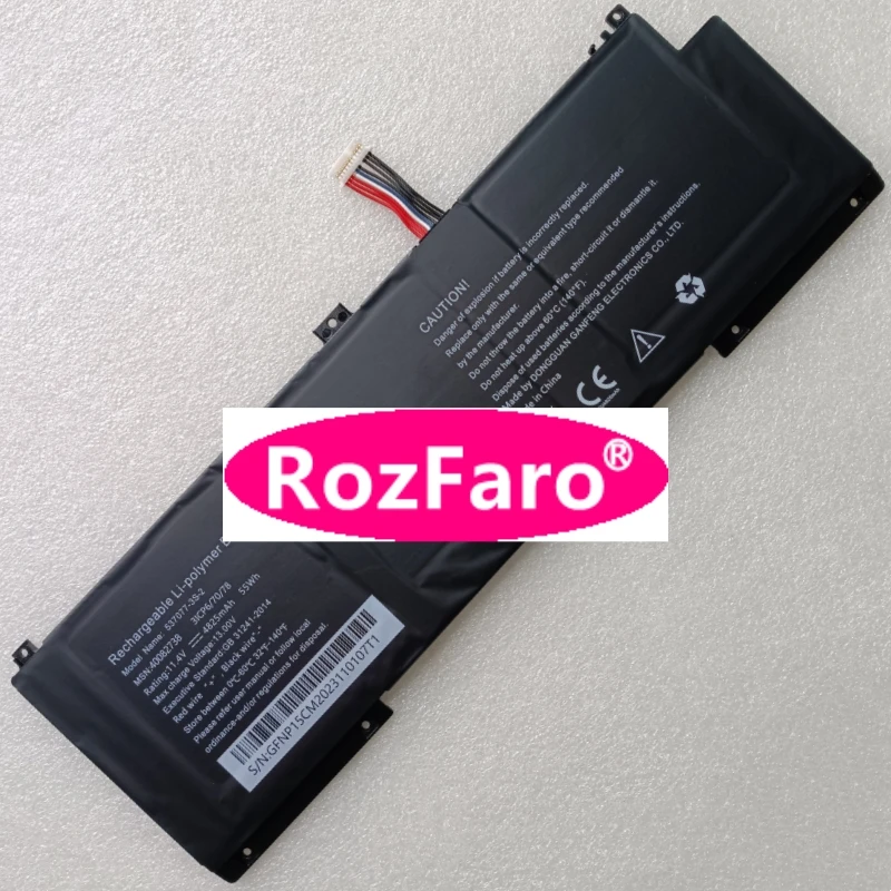 537077-3S-2 Battery For Medion Akoya E15423 NP15TG E15415 NP15CM MD62540 MD62545 MD62556 MD62562 MD62570 MD62478 MD62479 MD62480